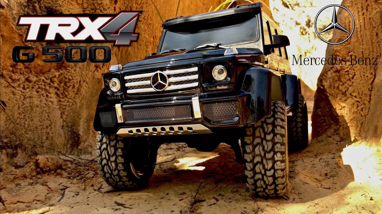 TRAXXAS TRX-4 Mercedes G 500 1:10 4WD Гелик радиоуправляемый внедорожник  Купить с доставкой